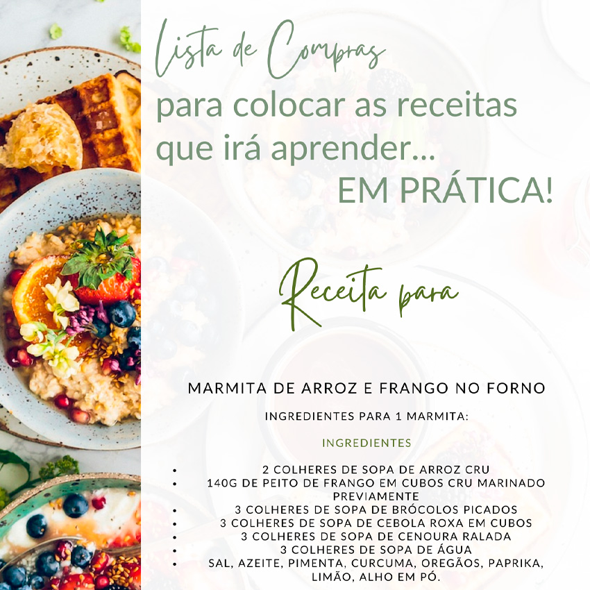 Workshop Planeamento Semanal de Ementas